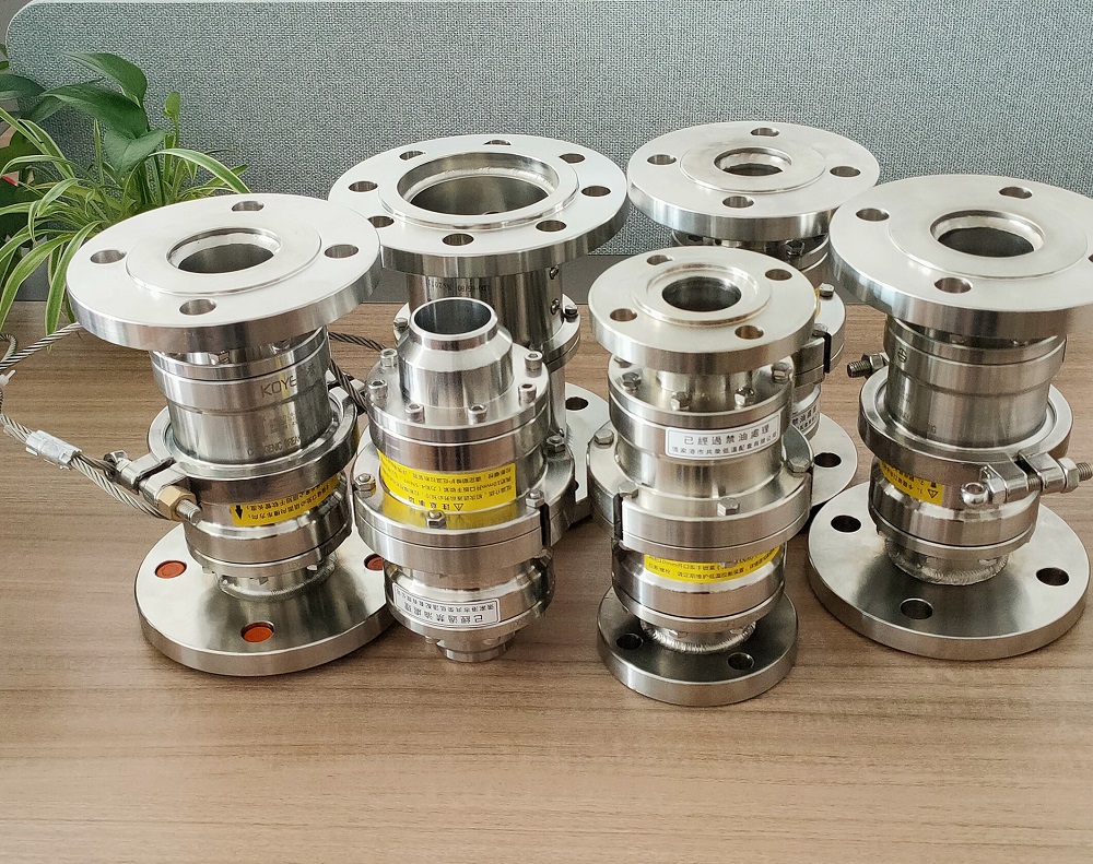 法兰式低温拉断阀